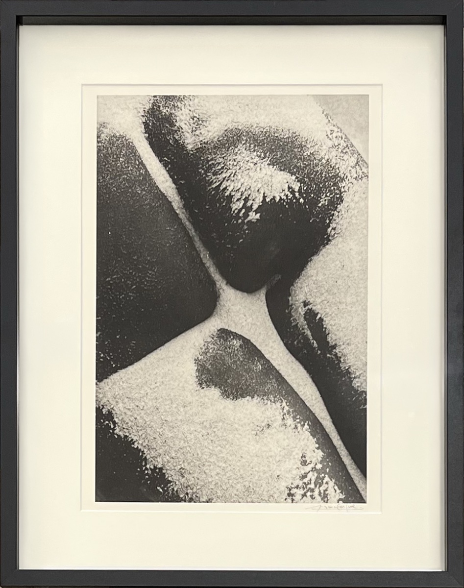 Lucien Clergue - Nu sur la plage - Épreuve argentique - 1982