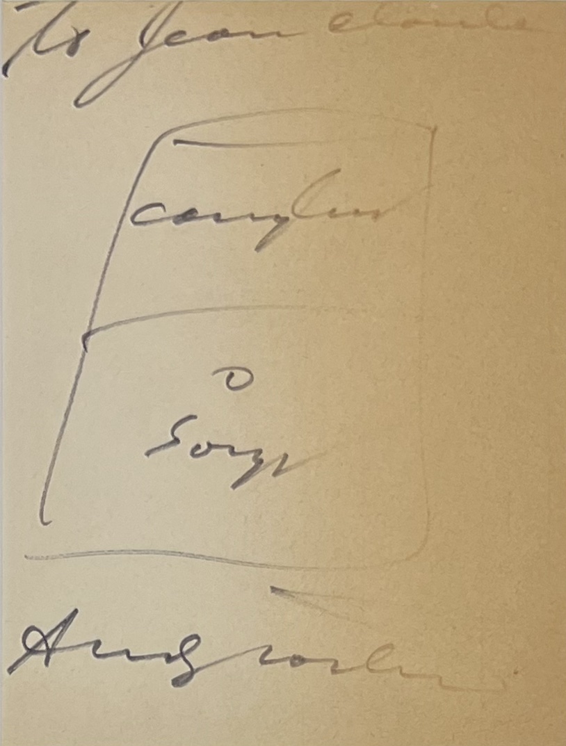 Andy Warhol - Campbell Soup - Dessin original au feutre noir - circa 1977-photo-2
