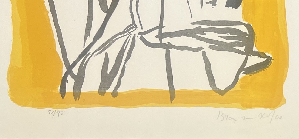 Bram Van Velde - Untitled - Color Lithograph - 1973-photo-2