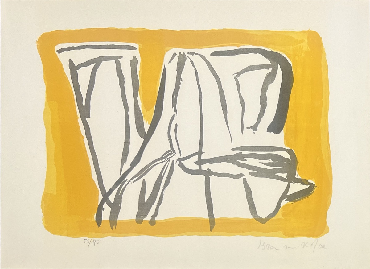 Bram Van Velde - Untitled - Color Lithograph - 1973