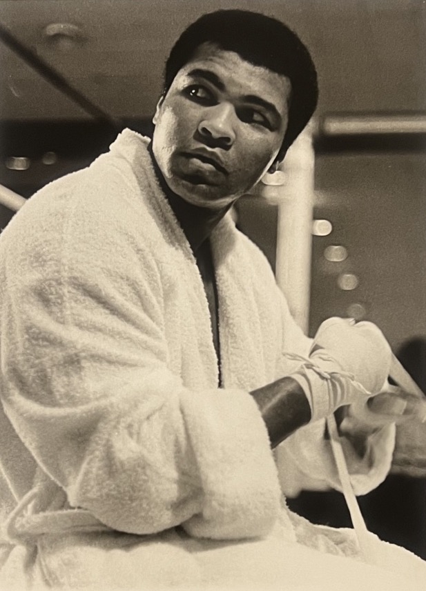 David Acevedo - Muhammad Ali, San Juan, Puerto Rico - Épreuve argentique - 1976 