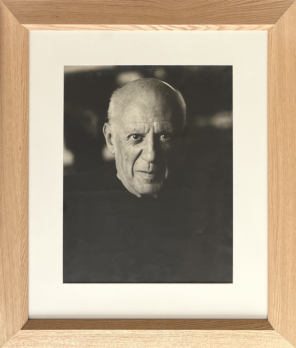 Edward Quinn - Portrait Of Pablo Picasso - Silver Print - Signed For Bernadette De Wilde