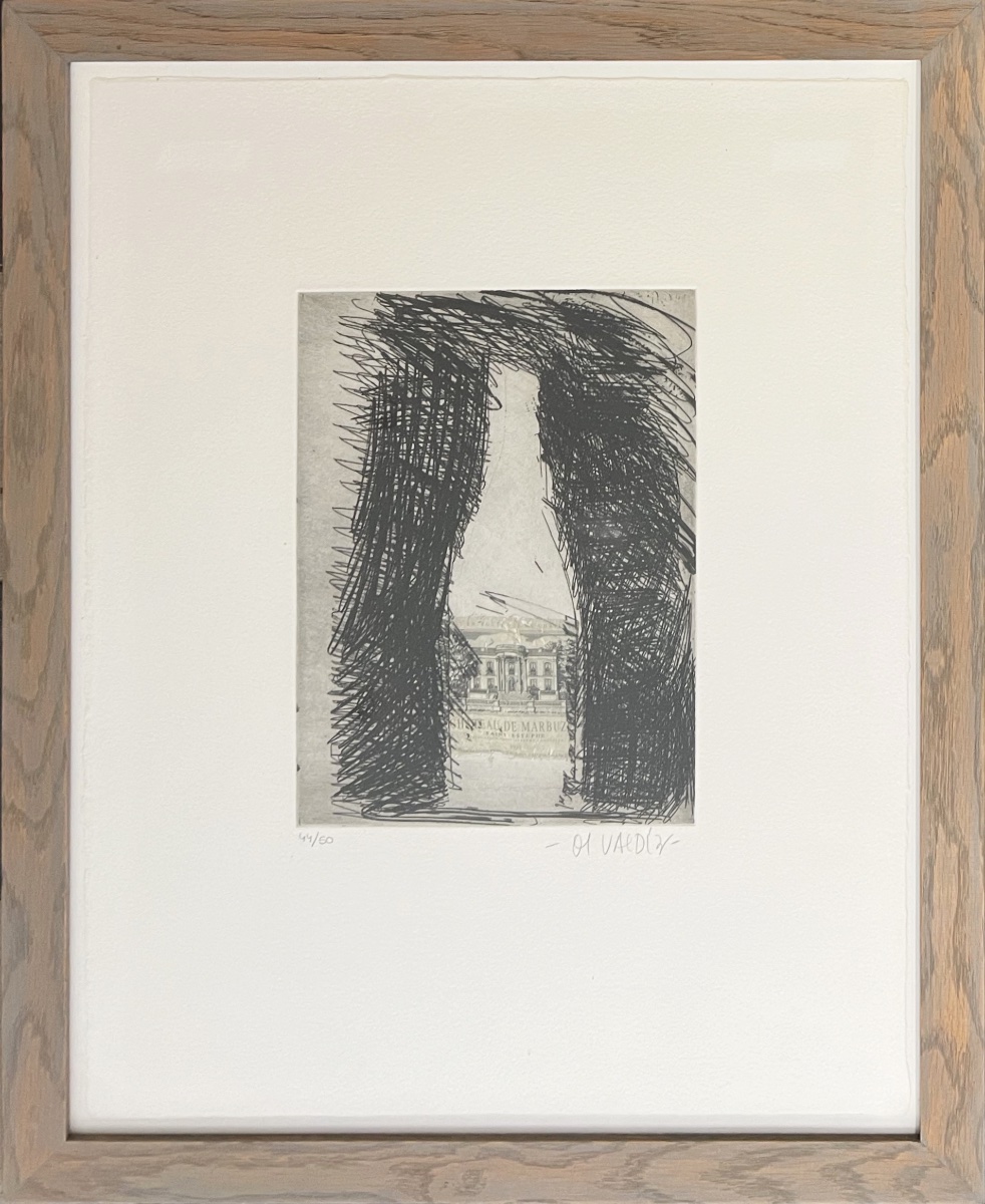 Manolo Valdés - Botello De Vino - Unique Engraving And Collage - 1994 - Marlborough Graphics, Ny