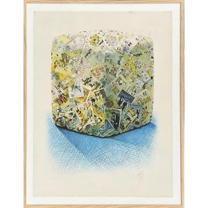 César, Known As César Baldaccini - Postcard Compression - Lithograph - 1986 