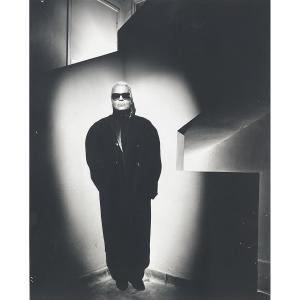 Karl Lagerfeld - Self-portrait, Villa De Noailles - Silver Print - 1995