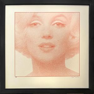 Bert Stern - Marilyn Monroe - Sérigraphie en rouge sur feuille blanche - 1973