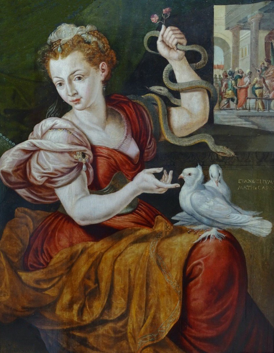 Marten De Vos, Attributed - Pilate's Wife's Dream-photo-2
