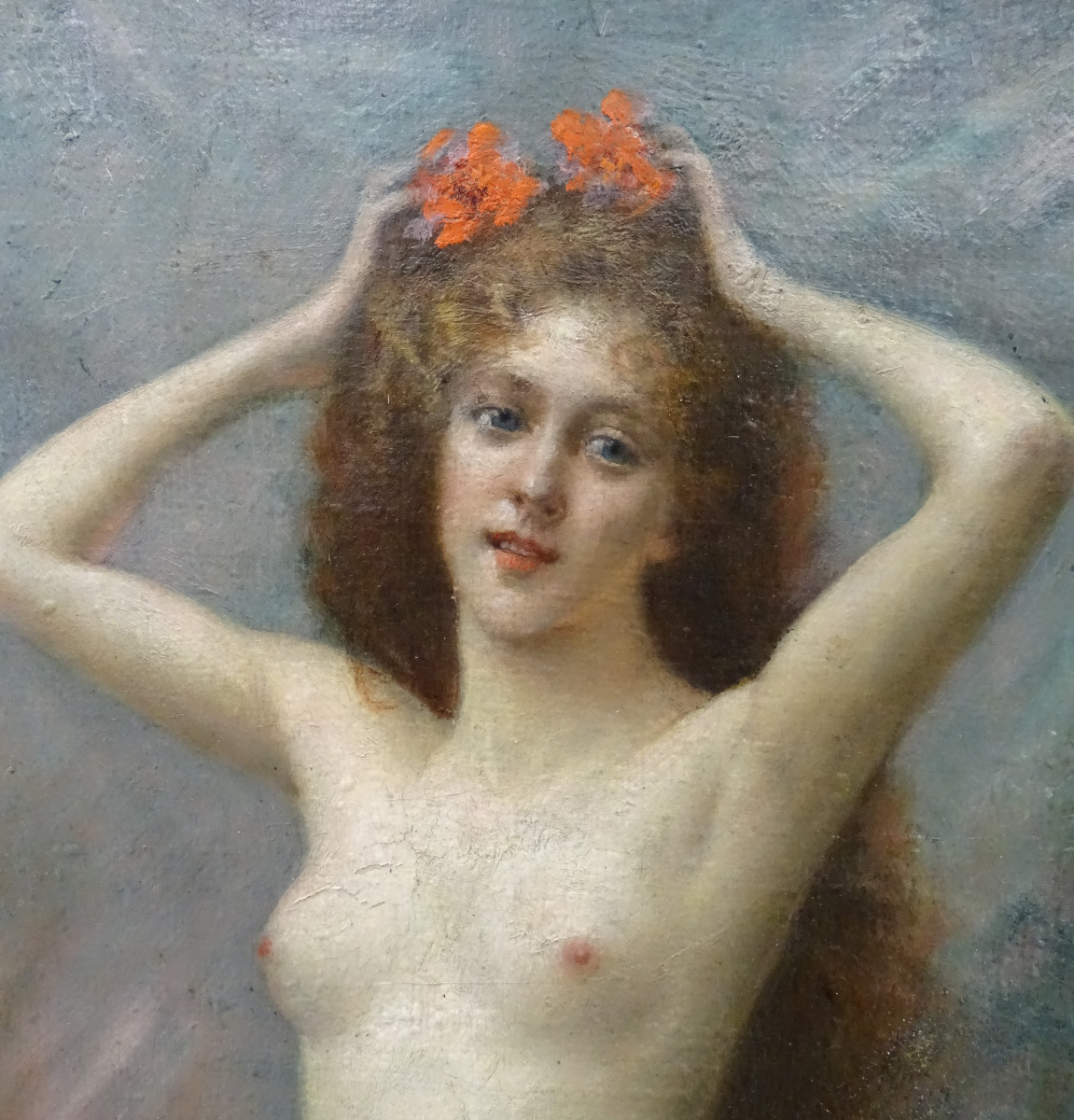 Emile Vernon ( 1872 - 1919 ) - La Toilette -photo-4