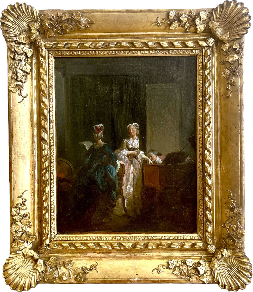 Ecole Française, dans l’entourage de Jean-frédéric Schall - La séduction en musique-photo-2