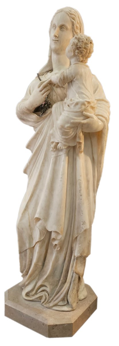Vierge de Trapani - XVè/XVIè siècle-photo-2