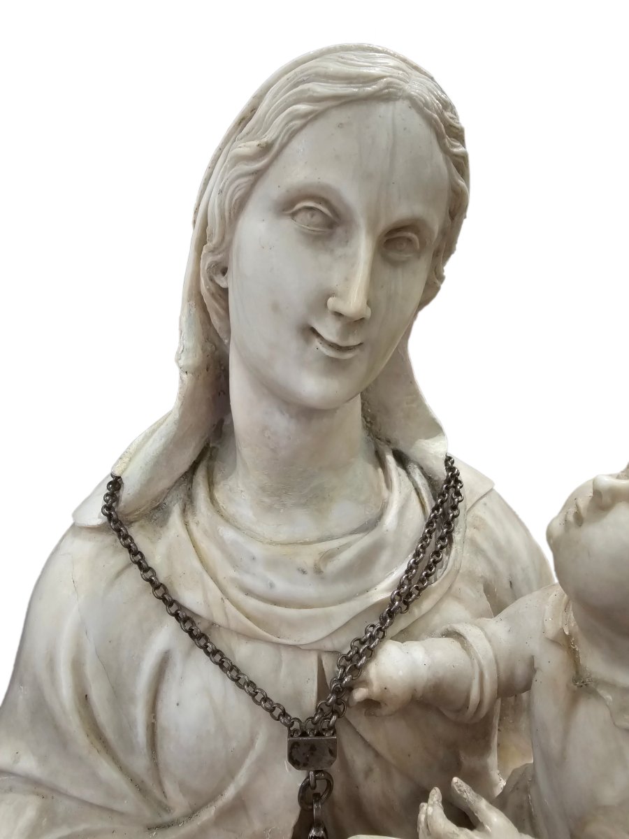 Vierge de Trapani - XVè/XVIè siècle-photo-4