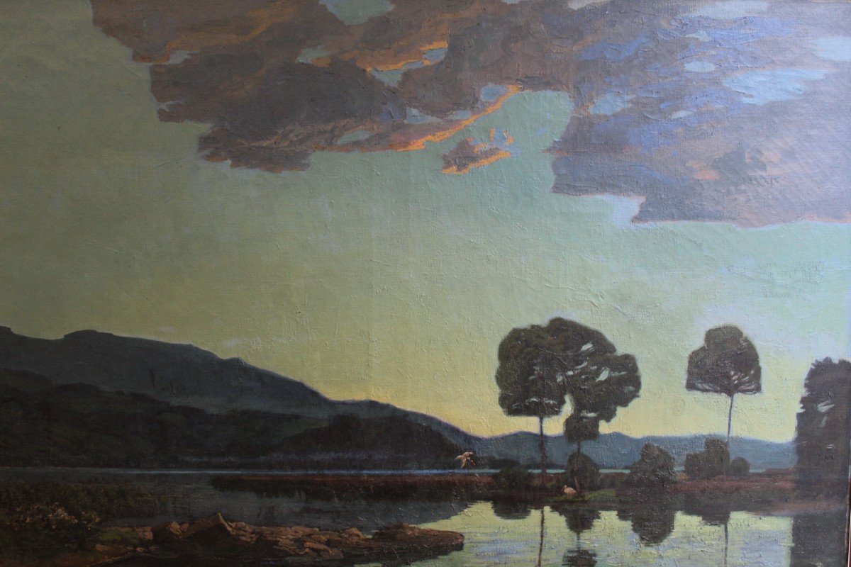 Ernst Lorenz Murowana (1872-1950) - Paysage orientaliste-photo-3