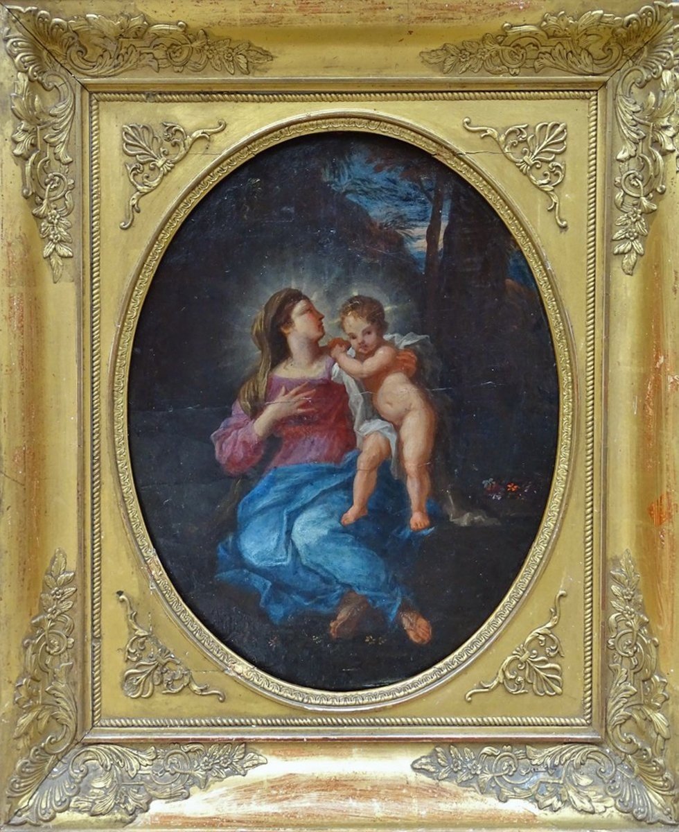 Pierre-Jacques Cazes (1676-1754) - Vierge à l'Enfant