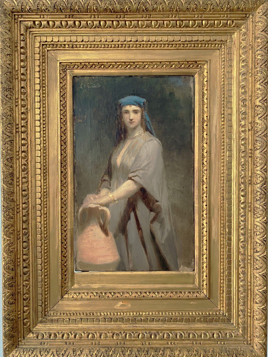 Charles Landelle (1821-1908) - Jeune Orientale