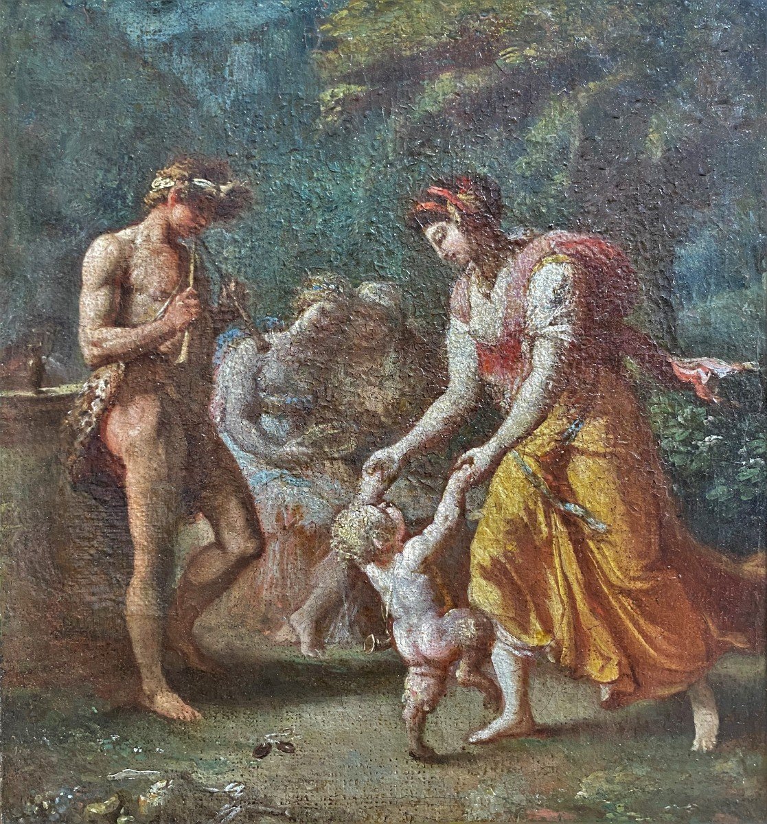 Jacques-philippe Caresme (1734-1796) Attribué à - Danse Bacchanale