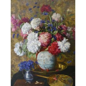 Henri Biva (1848-1929) - Japanese-style Still Life