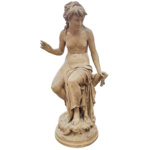 Jean-Louis Grégoire (1840-1890) - La Nymphe Syrinx 