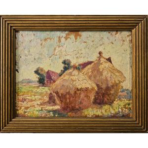 Luce Maximilien (1858-1941) - Les Meules