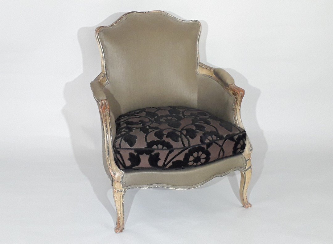 Louis XV Fireside Chair 18th 