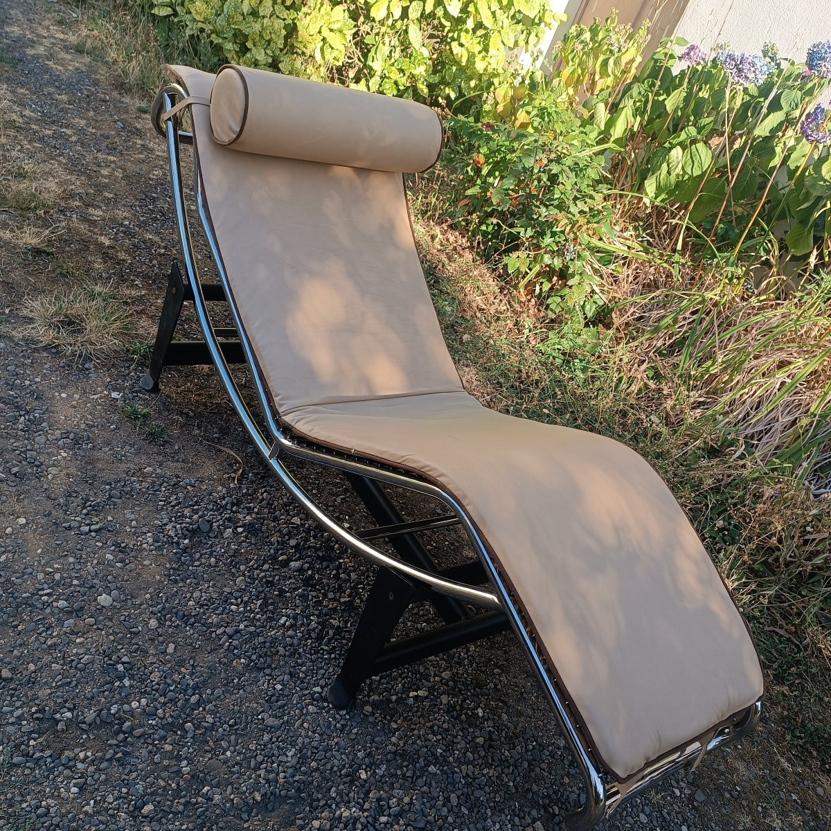 Chaise Longue Lc4 Le Corbusier ancienne -photo-2