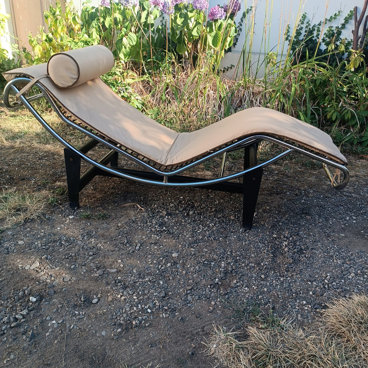 Chaise Longue Lc4 Le Corbusier ancienne -photo-3