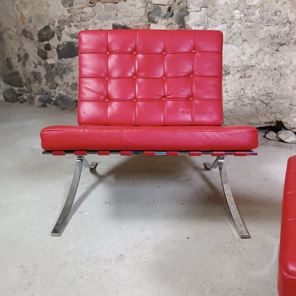 Ensemble Barcelona cuir édition Knoll-photo-4