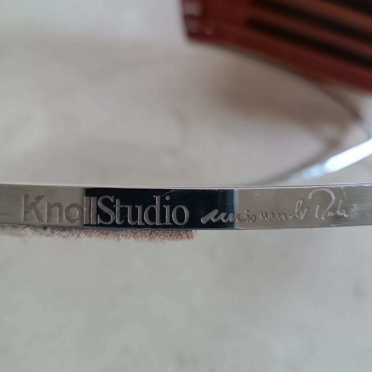 Ensemble Barcelona cuir édition Knoll-photo-2