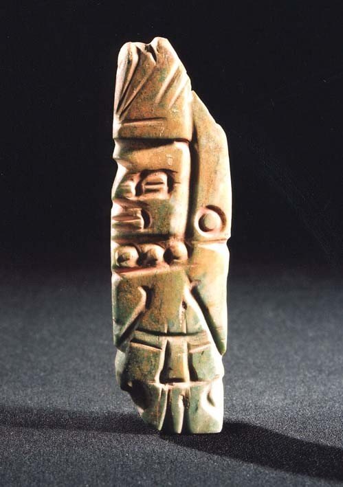 Pendant Representing A Standing Dignitary - Teotihuacan - Mexico - 450 -750 Ad
