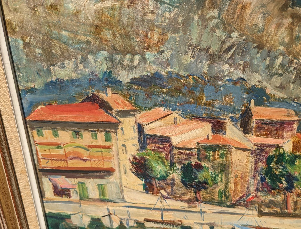 Dragutin Mitrinovic, 1903-1997, Port Of Yugoslavia, Serbia Montenegro Around 1940/50-photo-2