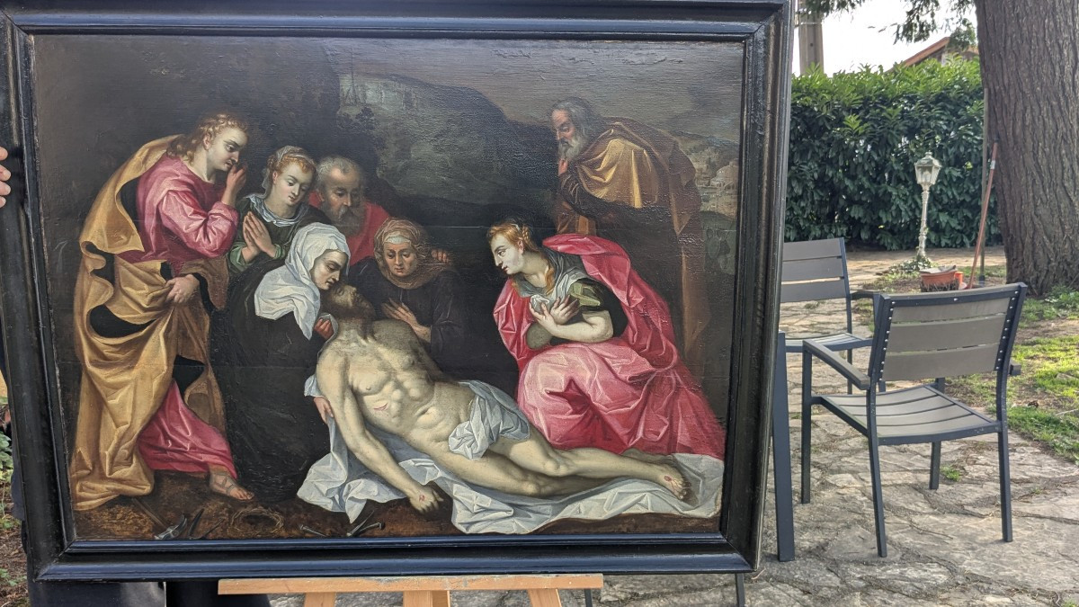 Deploration Of Christ, Late 16th/early 17th Century 99/74.5cm-photo-6