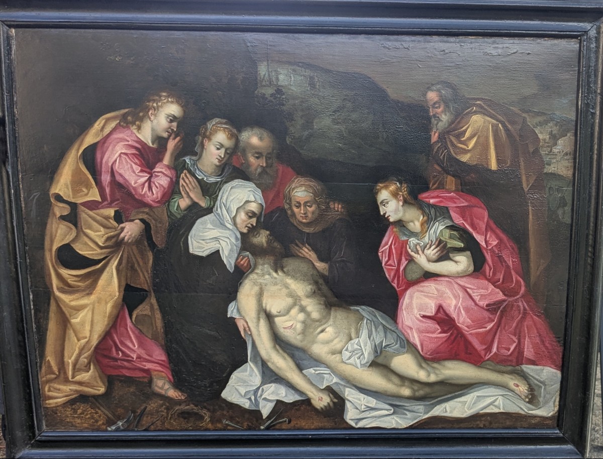 Deploration Of Christ, Late 16th/early 17th Century 99/74.5cm