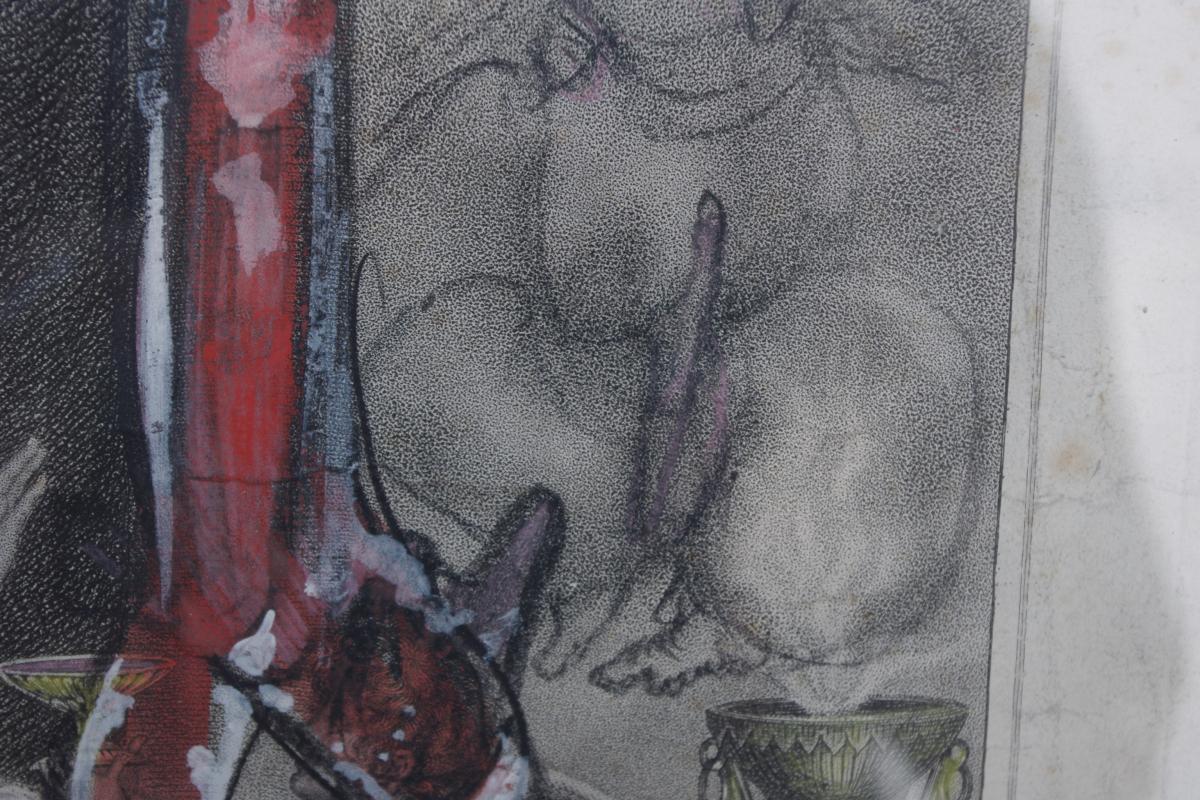 Dado 1933 2010  Miodrag Djuric Aquarelle Et Dessin Fantastique-photo-4