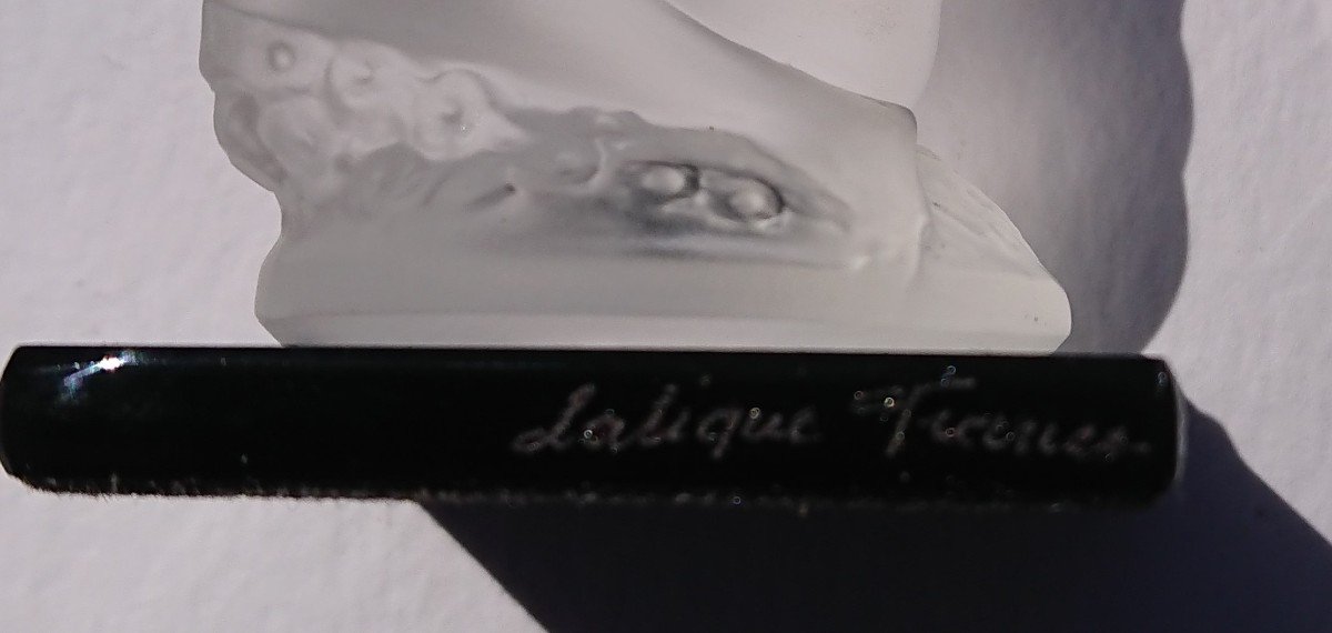 Crystal Statuette Naked Woman Floréal Lalique-photo-1
