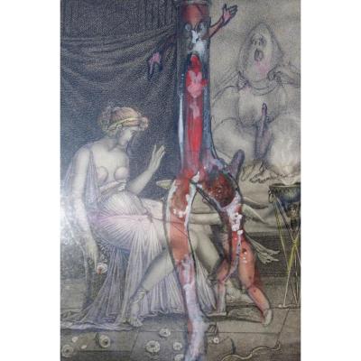 Dado 1933 2010 Miodrag Djuric Watercolor And Fantastic Drawing
