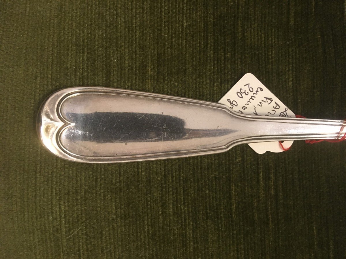 Large Ladle In Sterling Silver Early 19th-photo-3