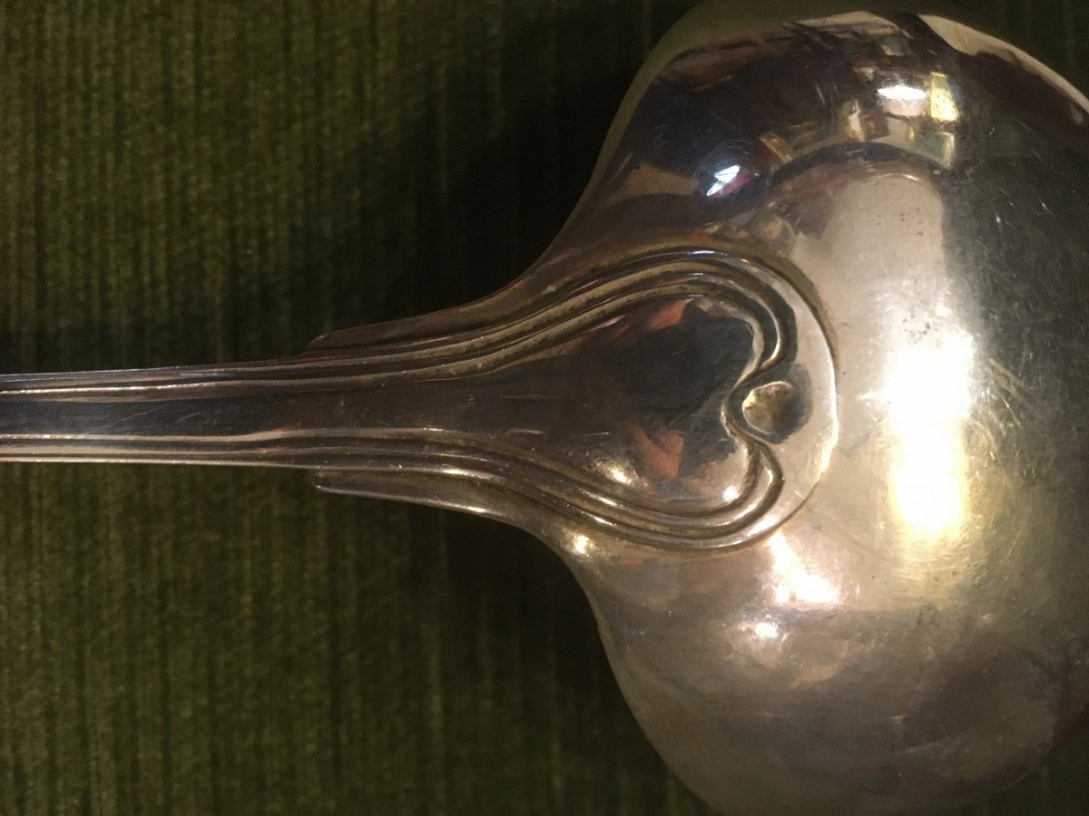 Large Ladle In Sterling Silver Early 19th-photo-2