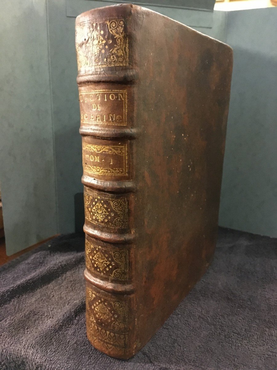 Very Rare Book Diccionario Nuevo De Las Lenguas Espagnea Y Francesa 1734-photo-3