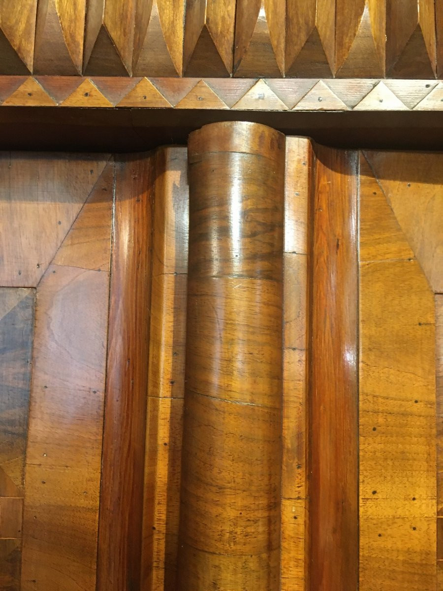 Alsatian Wardrobe, Rhenish Work, 18th Century -photo-5