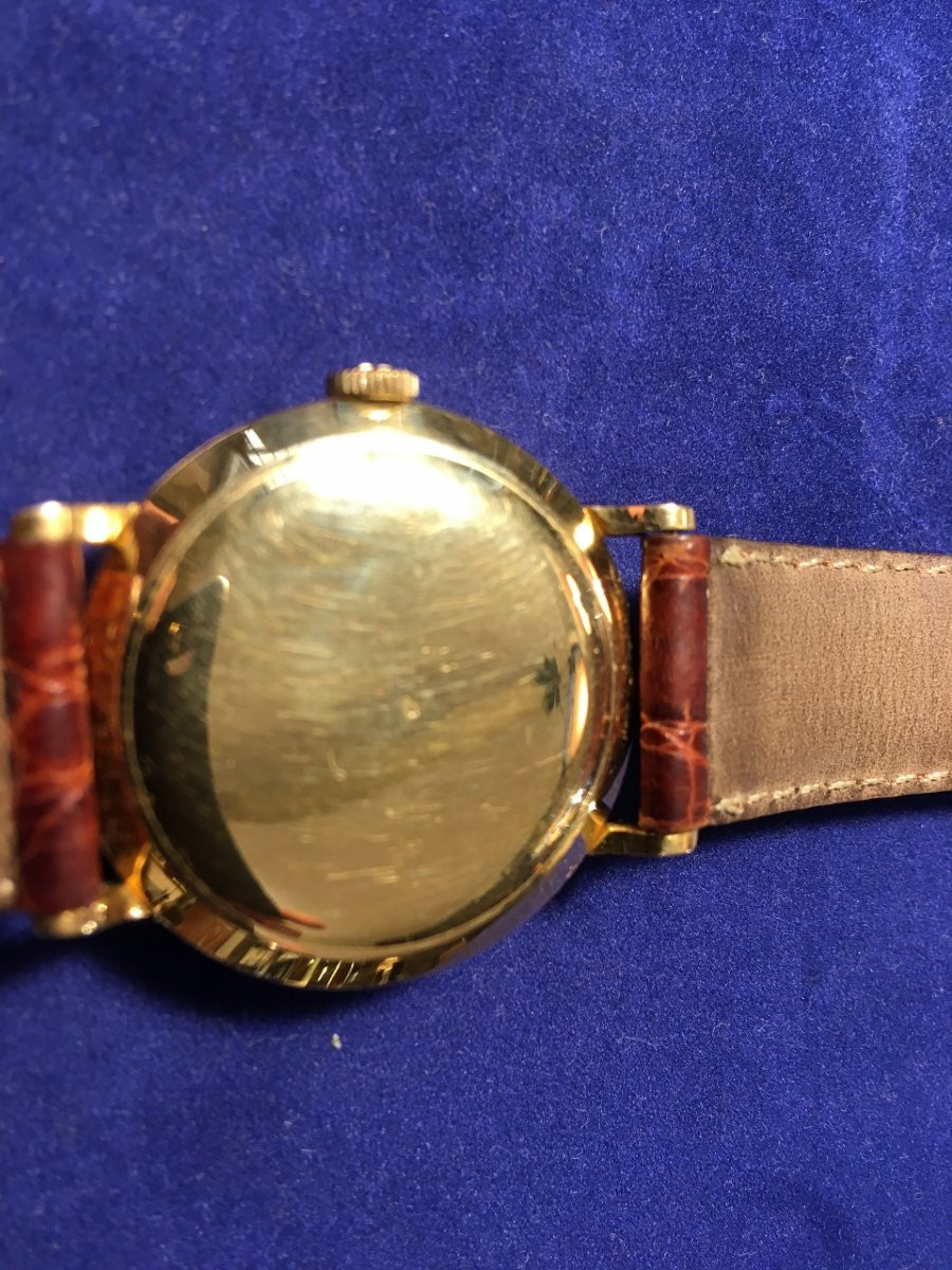 Montre Oméga en or 18K  année 1960-photo-2