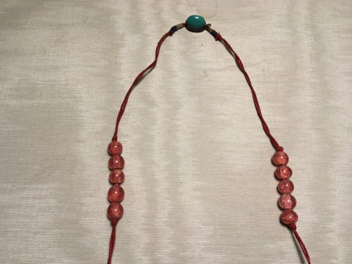 Mandarin Necklace, China, 19th Century-photo-4