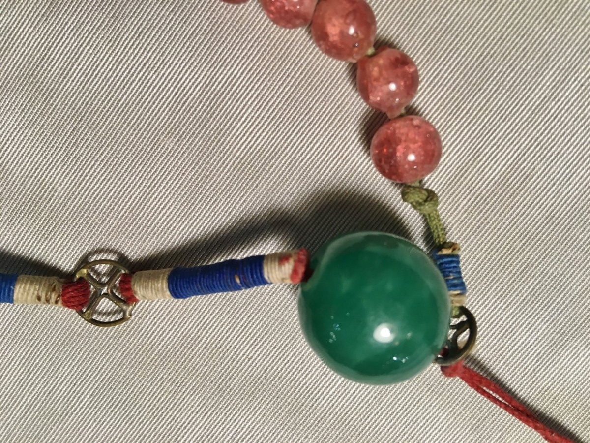 Mandarin Necklace, China, 19th Century-photo-1