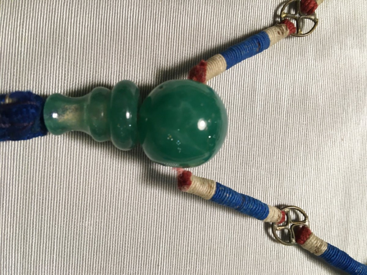 Mandarin Necklace, China, 19th Century-photo-2