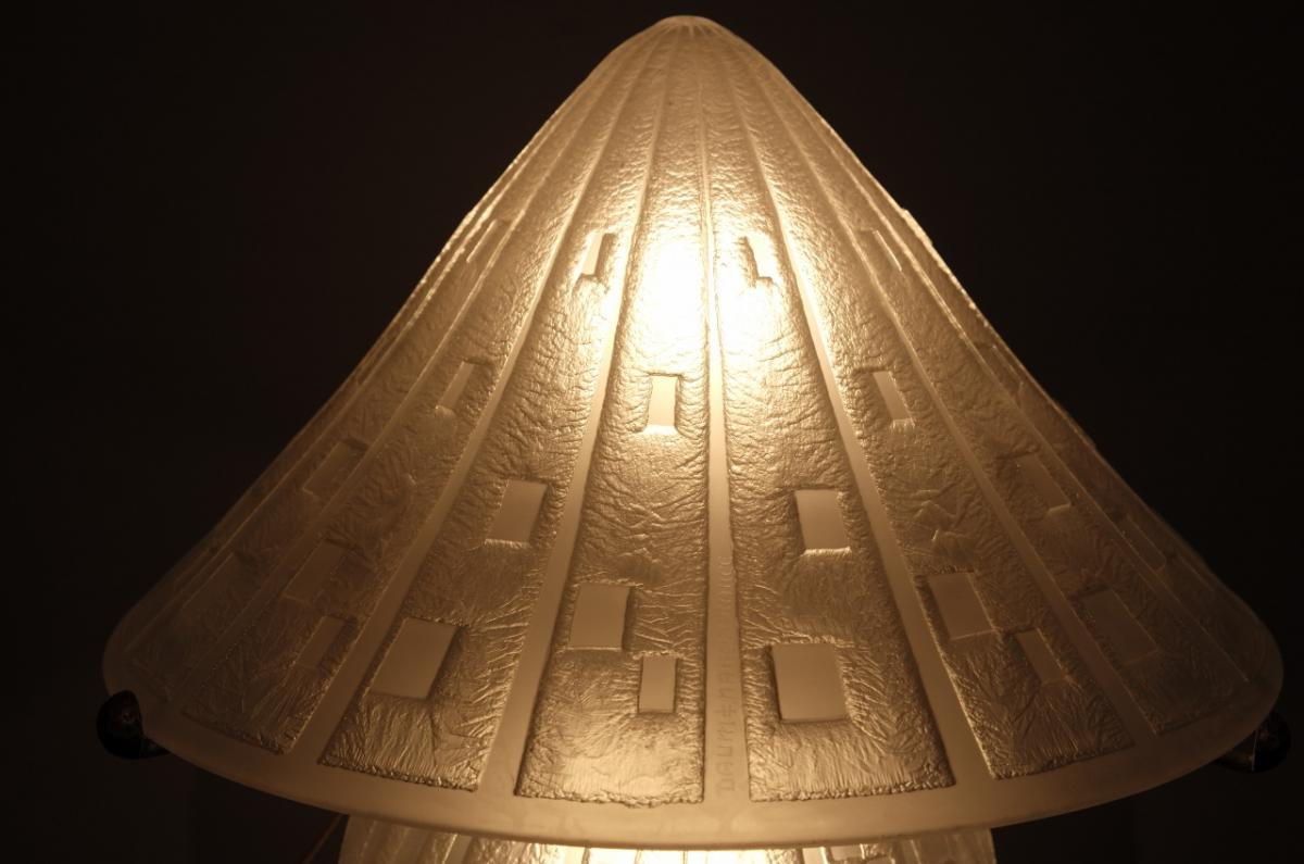 Lampe champignon Daum Nancy-photo-1