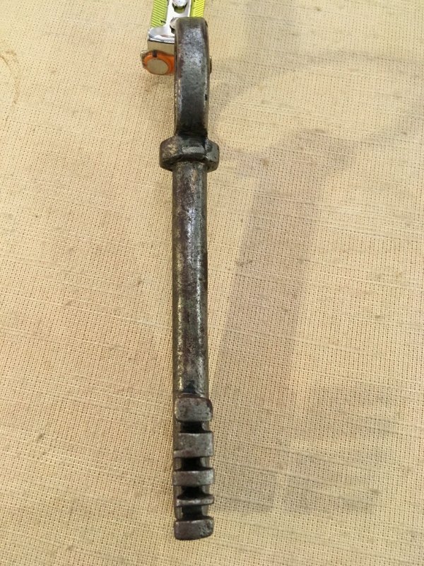 Very Nice Wrought Iron Wrench Of The 18th Century-photo-2
