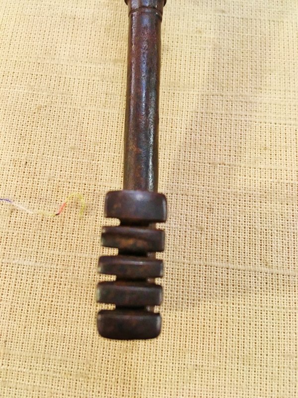 Beautiful Wrought Iron Wrench Renaissance-photo-3