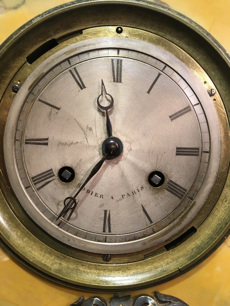 Important Rodier Clock In Paris Early XIXth Century-photo-3