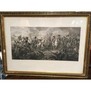 Engraving The Battle Of Austerlitz From The Painting By F Gérard (1770-1837)