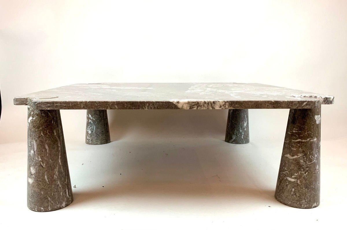 Table Basse En Marbre - Angelo Mangioretti