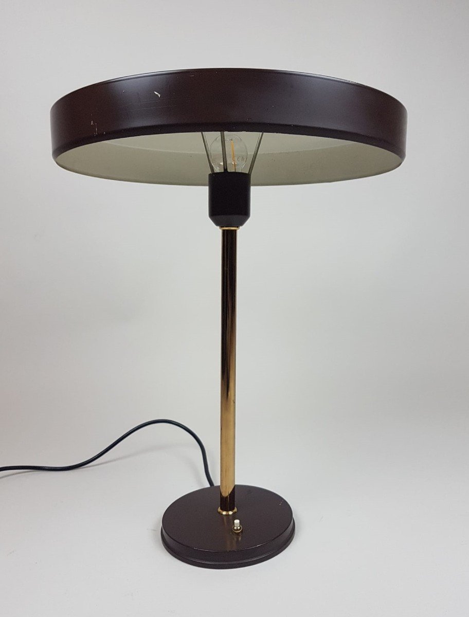 Louis Kalff, Sheet Metal Desk Lamp-photo-2