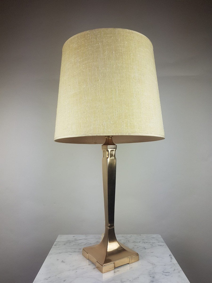 Brass Bedside Lamp - Late 19th-photo-2